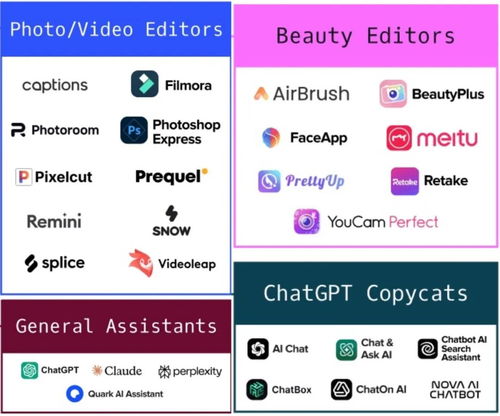 從全球最賺錢的50個ai應用里,我找到了ai商業(yè)化的終極答案